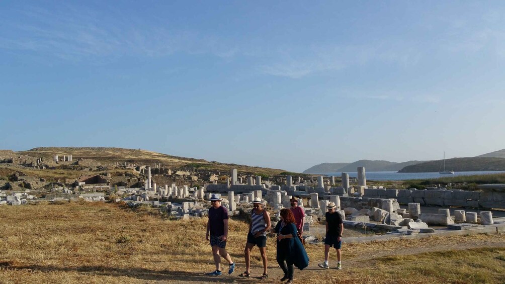 Picture 4 for Activity Mykonos: Delos & Rhenia Boat Cruise with Lunch & Transfer