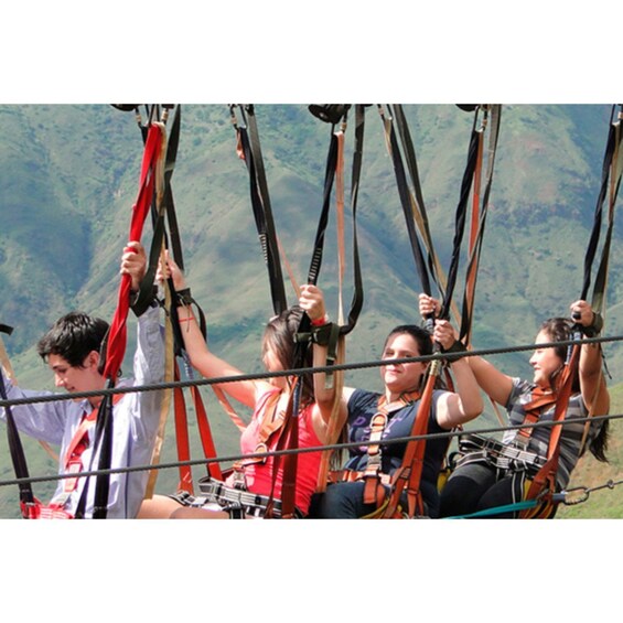 Picture 1 for Activity Medellin: 4-Hour Zip-Line Adventure