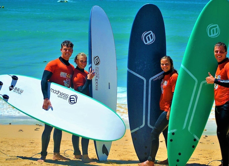 Picture 1 for Activity Albufeira: Surfing Lesson at Galé Beach