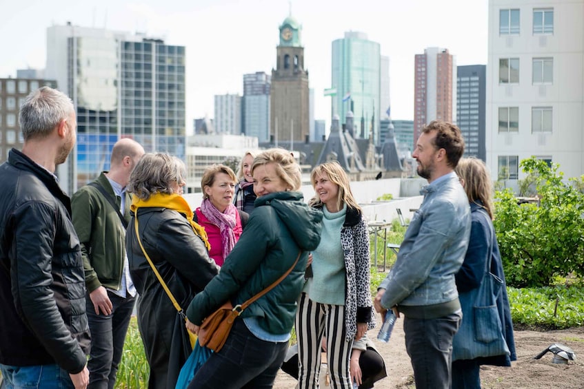 Picture 2 for Activity Rotterdam: Exclusive Rooftop Tour with 360˚ views