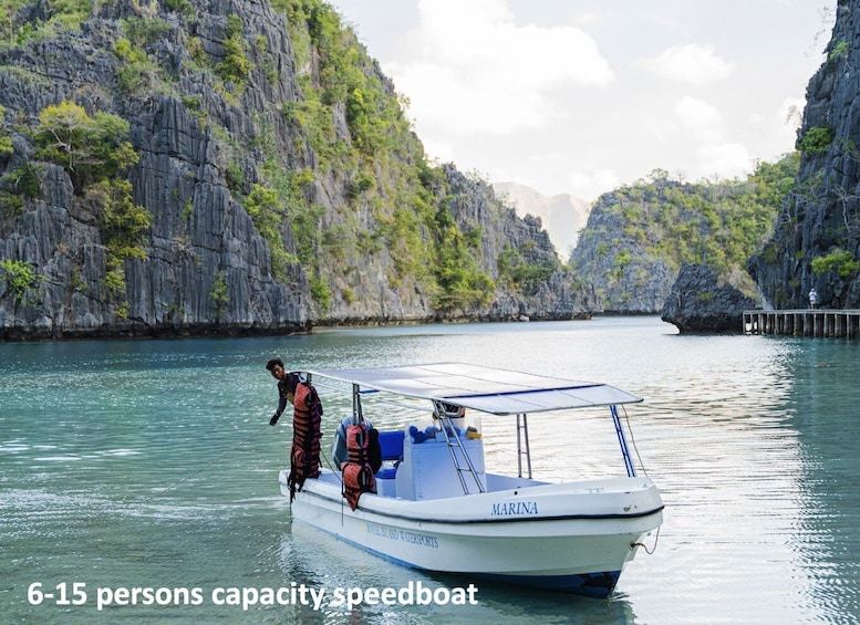 Picture 5 for Activity Coron: Private Island-Hopping Tour on a Yacht or Speedboat