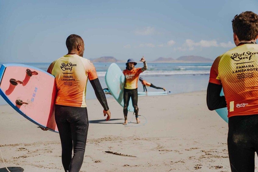 Picture 5 for Activity Lanzarote: Famara Beach Surfing Lesson for All Levels