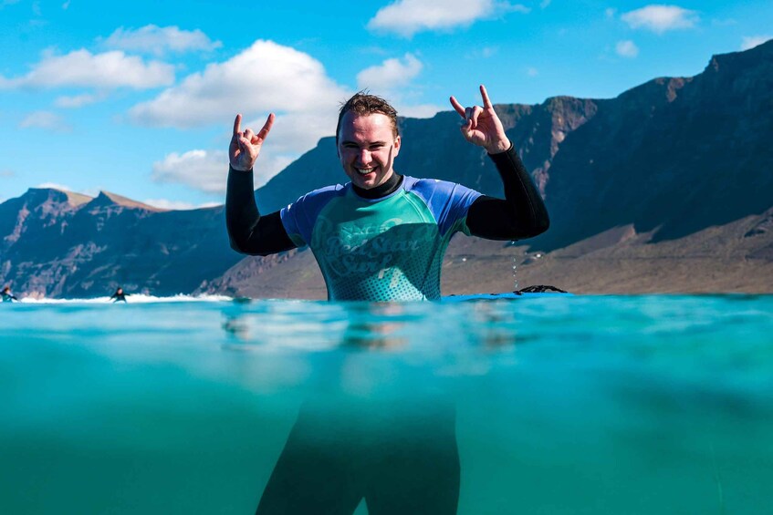 Picture 11 for Activity Lanzarote: Famara Beach Surfing Lesson for All Levels
