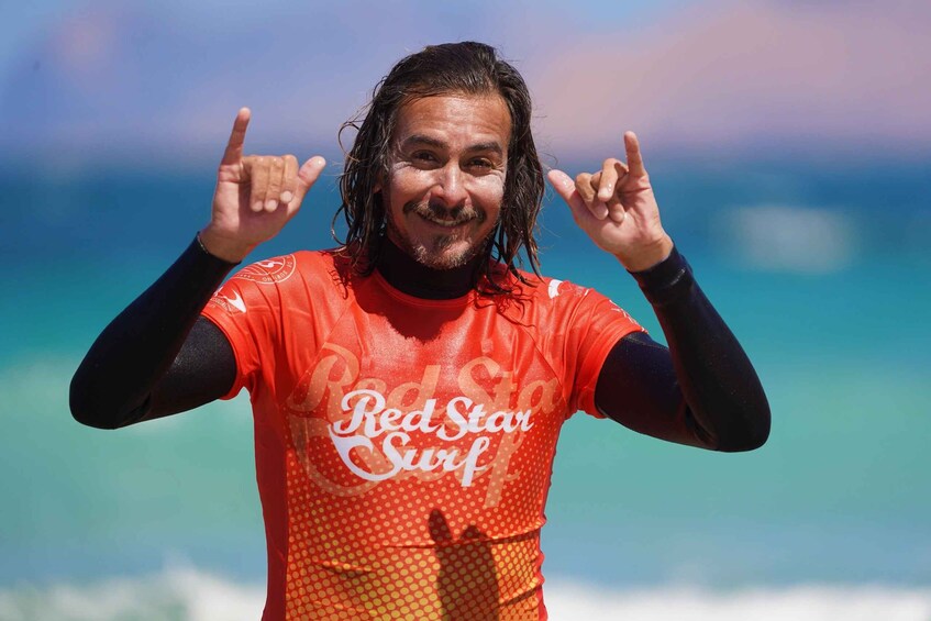 Picture 2 for Activity Lanzarote: Famara Beach Surfing Lesson for All Levels