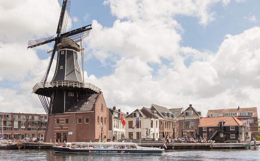 Picture 2 for Activity Haarlem: Dutch Windmill & Spaarne River Sightseeing Cruise