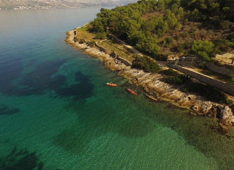 Picture 8 for Activity Brac Island: Supetar to Postira Kayaking Adventure