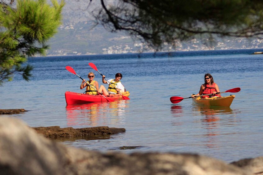 Brac Island: Supetar to Postira Kayaking Adventure