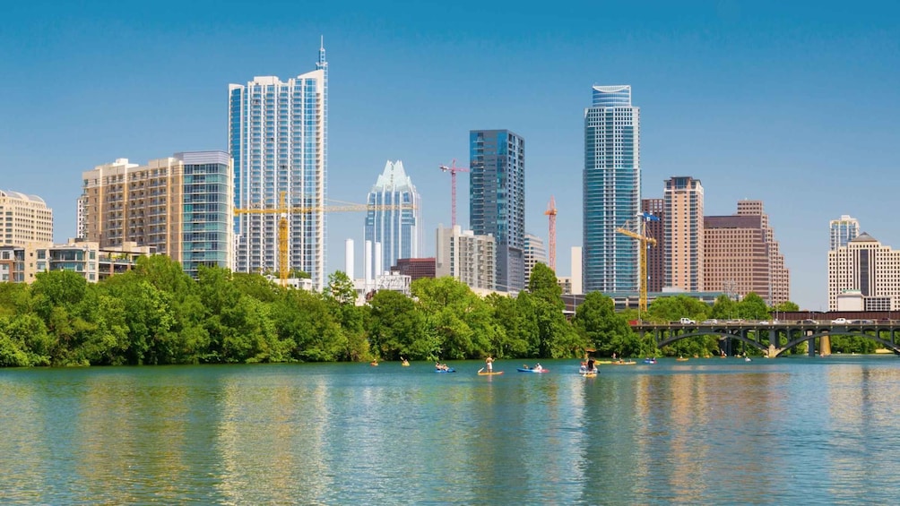 Picture 5 for Activity Austin: Kayaking Tour through Downtown to Barton Springs