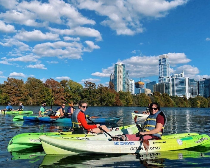 Picture 2 for Activity Austin: Kayaking Tour through Downtown to Barton Springs