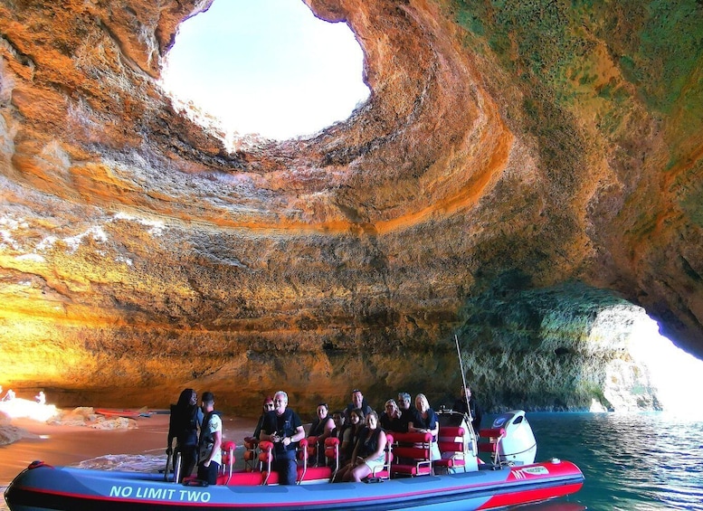 Picture 1 for Activity Benagil: Caves and Dolphins Guided Boat Tour