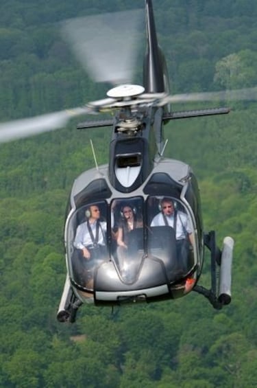 40-Minute Helicopter Flight over Bran and Peles Castles