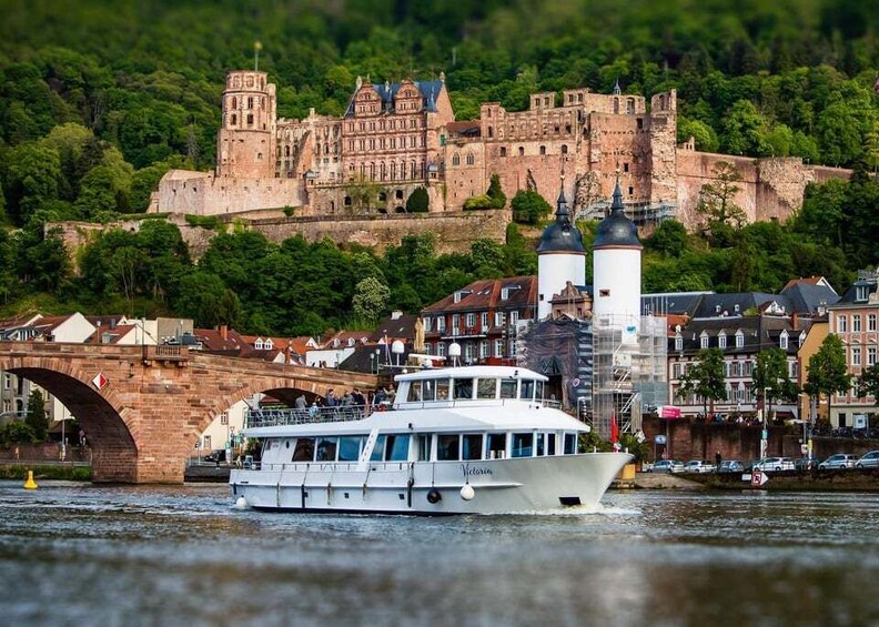 Picture 4 for Activity Heidelberg: Neckar River Sightseeing Cruise with a Drink