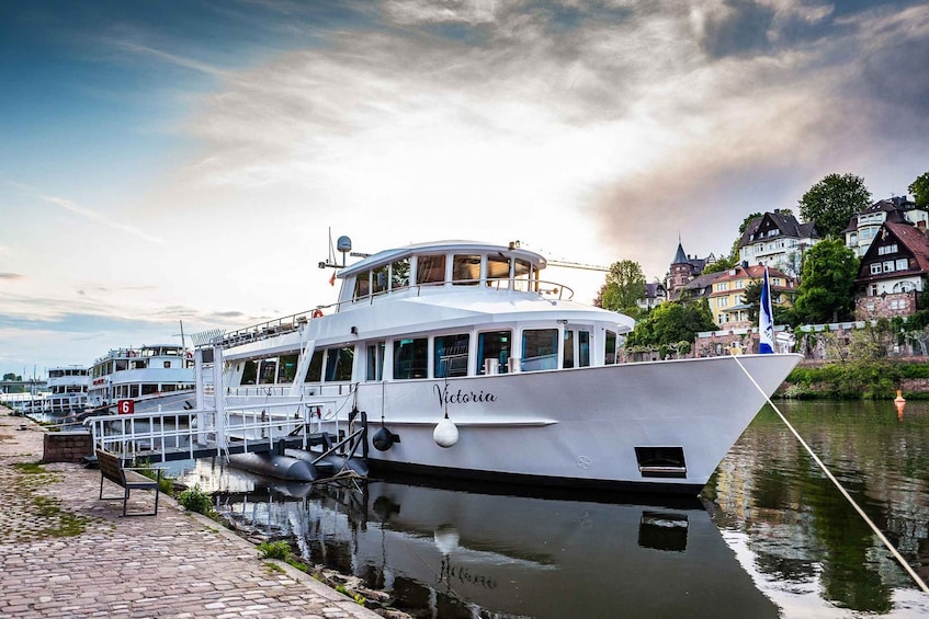 Picture 1 for Activity Heidelberg: Neckar River Sightseeing Cruise with a Drink