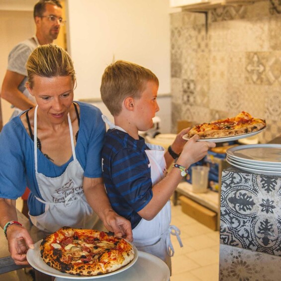 Picture 11 for Activity Sorrento: Pizza Making Class at Tirabusciò Cooking School