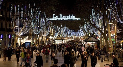 Barcelona: Merry Markets Private Christmas Tour