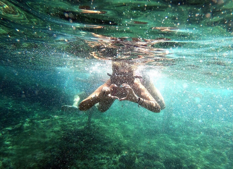 Picture 2 for Activity Pula: Sea Cave Kayak Adventure, Snorkeling and Cliff Jumping