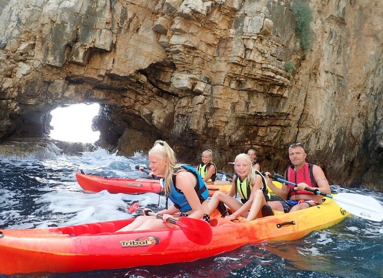 Picture 18 for Activity Pula: Sea Cave Kayak Adventure, Snorkeling and Cliff Jumping