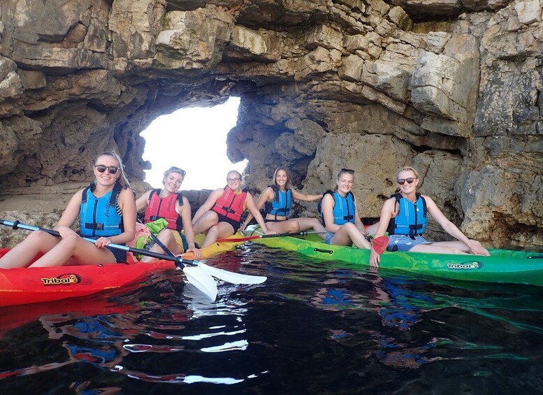 Picture 13 for Activity Pula: Sea Cave Kayak Adventure, Snorkeling and Cliff Jumping