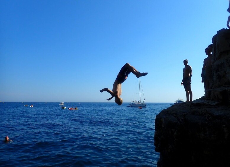 Picture 7 for Activity Pula: Sea Cave Kayak Adventure, Snorkeling and Cliff Jumping