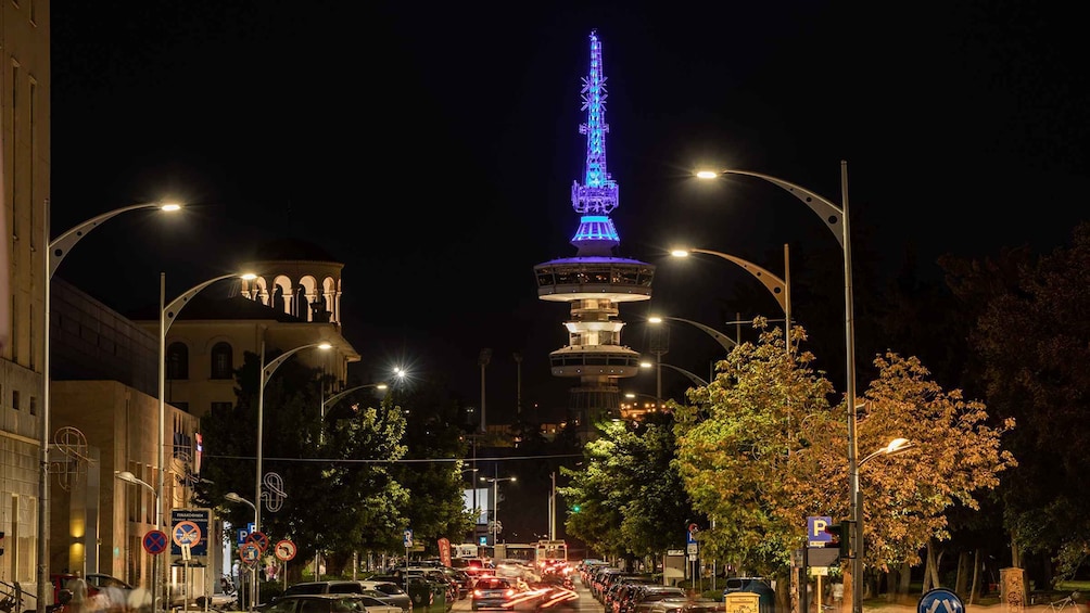 Thessaloniki: OTE Tower Rotating Experience with Light Meal