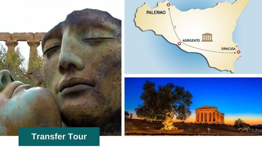 Palermo to Siracusa: stop al Valley of Temples & Roman Villa