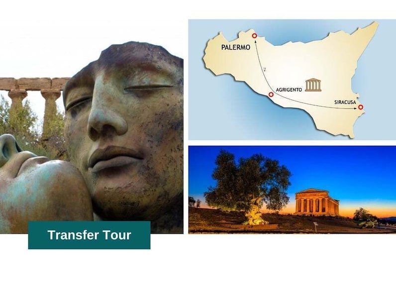 Palermo to Siracusa: stop al Valley of Temples & Roman Villa
