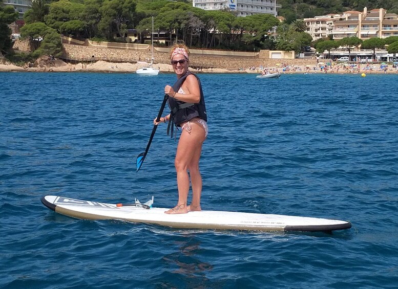 Picture 5 for Activity Costa Brava: Stand-Up Paddleboarding Lesson and Tour