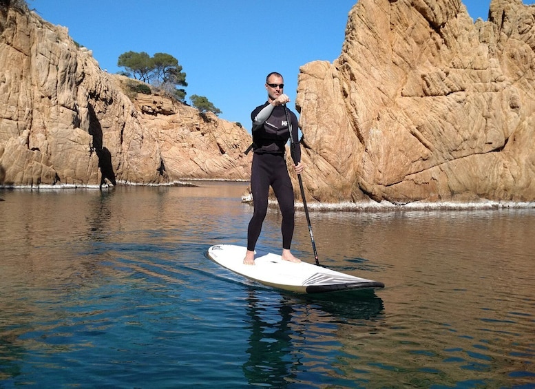 Picture 2 for Activity Costa Brava: Stand-Up Paddleboarding Lesson and Tour