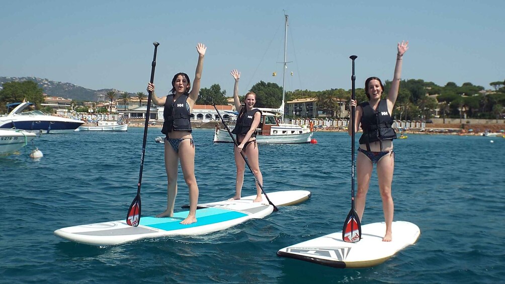 Picture 3 for Activity Costa Brava: Stand-Up Paddleboarding Lesson and Tour