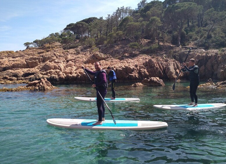 Picture 4 for Activity Costa Brava: Stand-Up Paddleboarding Lesson and Tour