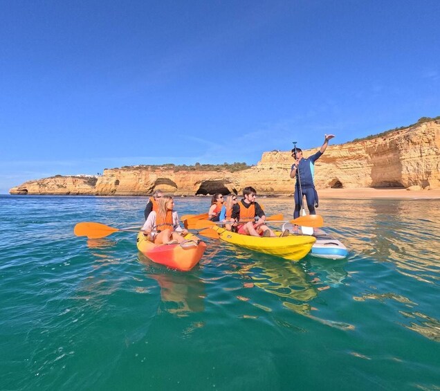 Picture 11 for Activity Benagil: Caves, Beaches, and Secret Spots Guided Kayak Tour