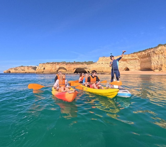 Picture 11 for Activity Benagil: Caves, Beaches, and Secret Spots Guided Kayak Tour