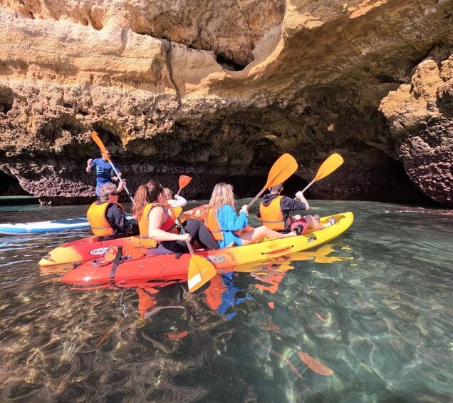 Picture 18 for Activity Benagil: Caves, Beaches, and Secret Spots Guided Kayak Tour