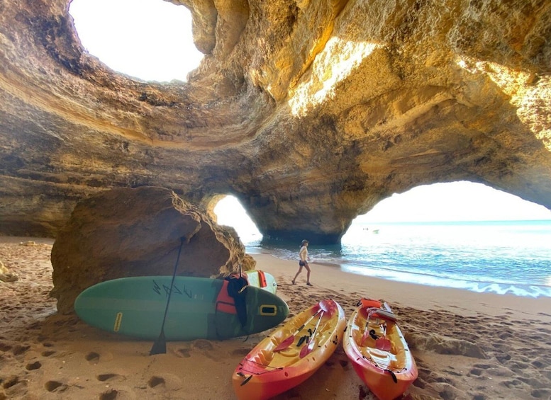 Picture 2 for Activity Benagil: Algarve Coast, Caves & Secret Spots Kayak Tour