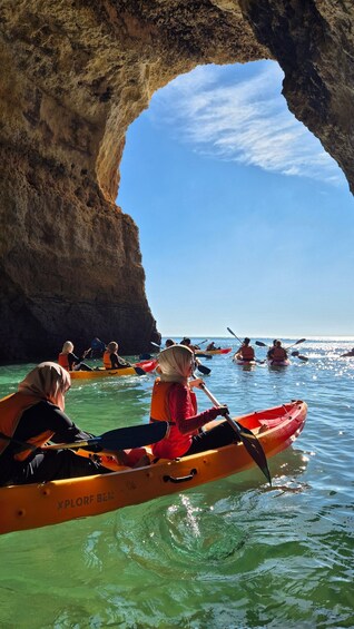 Picture 22 for Activity Benagil: Caves, Beaches, and Secret Spots Guided Kayak Tour