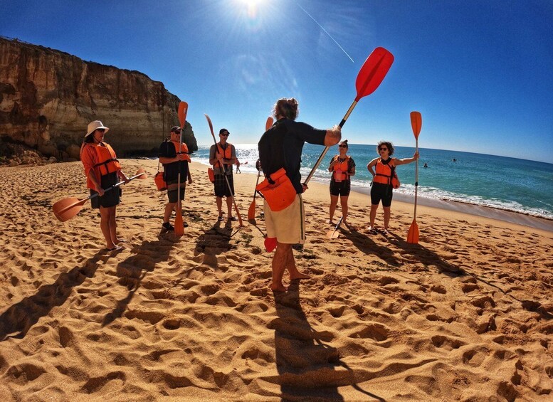 Picture 6 for Activity Benagil: Caves, Beaches, and Secret Spots Guided Kayak Tour