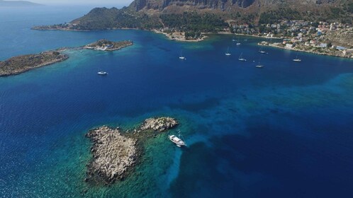 Depuis Kas : Transfert aller-retour en ferry jusqu'à Kastellorizo