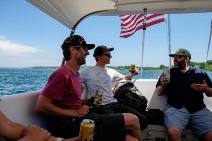 Portland: Maine Lighthouses Sightseeing Cruise med drinker