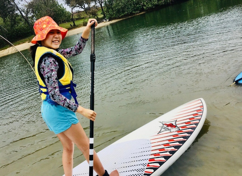 Picture 4 for Activity Gold Coast: 1-Hour Standup Paddleboarding Lesson & Photos