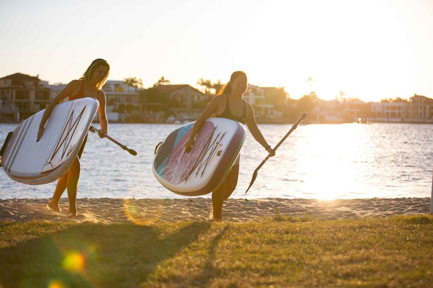 Picture 1 for Activity Gold Coast: 1-Hour Standup Paddleboarding Lesson & Photos