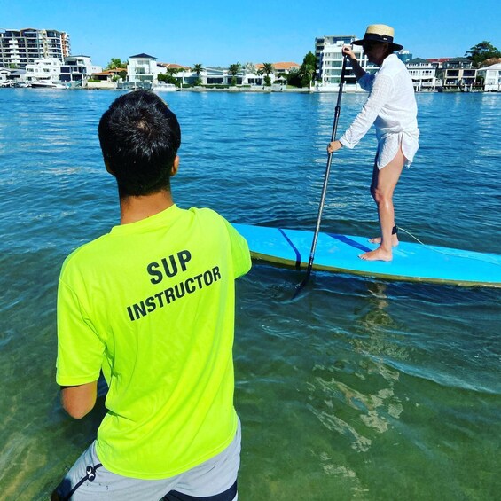 Picture 4 for Activity Gold Coast: 1-Hour Standup Paddleboarding Lesson & Photos