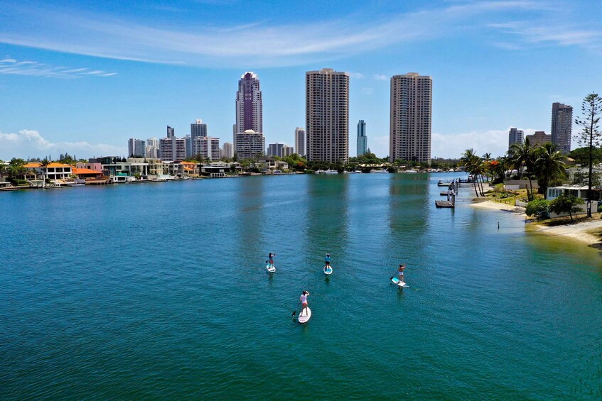 Picture 5 for Activity Gold Coast: 1-Hour Standup Paddleboarding Lesson & Photos