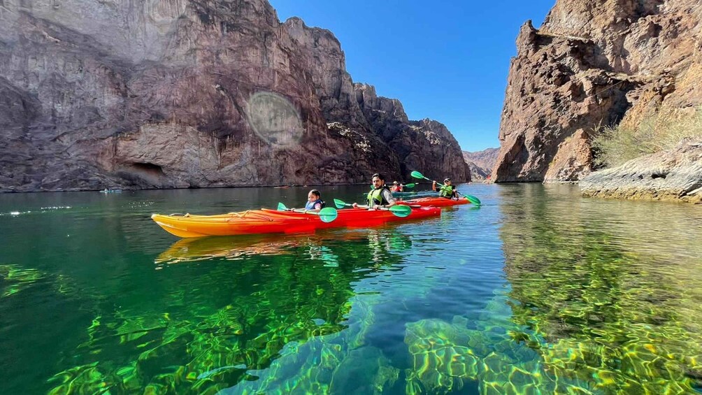 From Las Vegas: Emerald Cave Kayak Tour