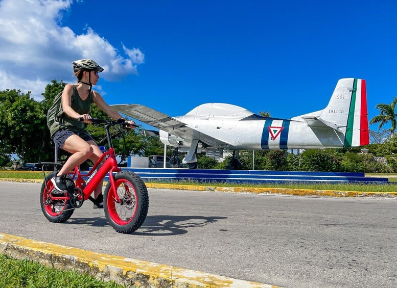 Picture 7 for Activity Cozumel: North Shore E-Bike Adventure & Beach Break