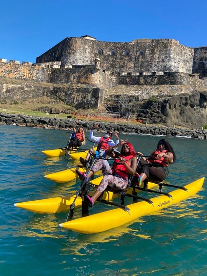 Picture 5 for Activity San Juan: Chiliboats Waterbike Guided Adventure Tour