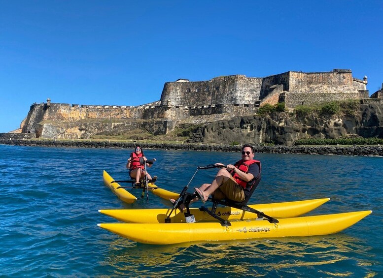 Picture 3 for Activity San Juan: Chiliboats Waterbike Guided Adventure Tour