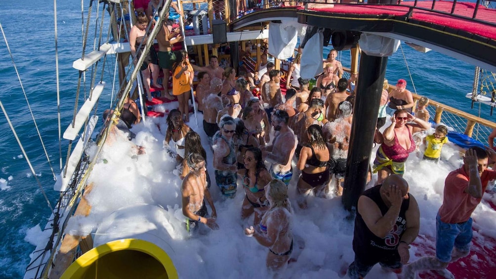 Picture 3 for Activity Marmaris Pirate Boat, Lunch Unlimited Soft Drinks Foam Party