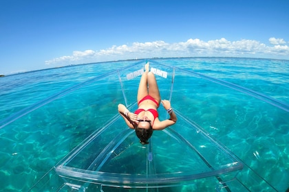 Clearboat from Isla Mujeres: Glass bottom boat to the Caribbean Sea