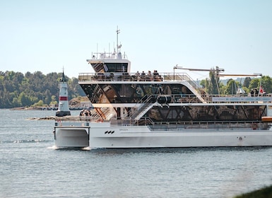 Oslo: Crociera guidata sull'Oslofjord con una barca elettrica silenziosa