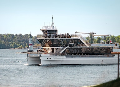 Oslo : Croisière guidée Oslofjord par bateau électrique silencieux